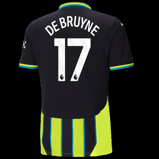 Camiseta de visitante DE BRUYNE Manchester City 2024/25 para hombres