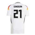 Camiseta de casa GUNDOGAN Alemania 2024 para niños