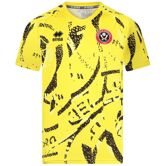 Camiseta de calentamiento tercera de hombre Sheffield United 2025/26 - Amarillo