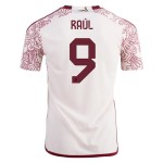 Raul Jimenez #9 México Camiseta de Visita Mundial 2022 Raul Jimenez #9 México Camiseta de Visita Mundial 2022