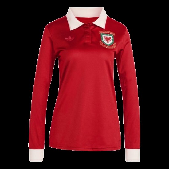 Mujer Gales 2025/26 Camiseta de Manga Larga 150.º Aniversario