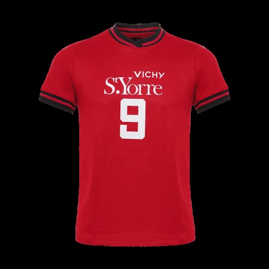 Camiseta Retro SRFC X COPA del Rennes para mujer 1971