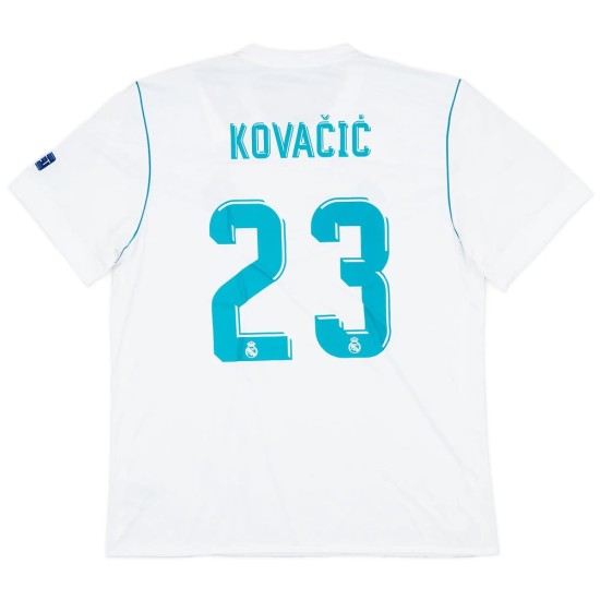 Camiseta de casa KOVACIC Real Madrid 2017/18 para niños