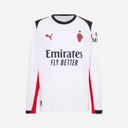 Camiseta de Visitante de Manga Larga Milan Niño 2025/26