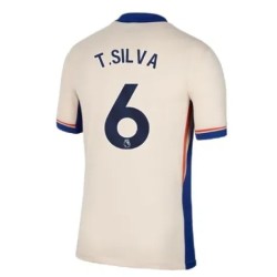 Camiseta de visitante T.SILVA Chelsea 2024/25 para niños