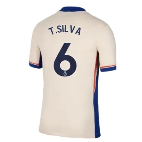 Camiseta de visitante T.SILVA Chelsea 2024/25 para hombres