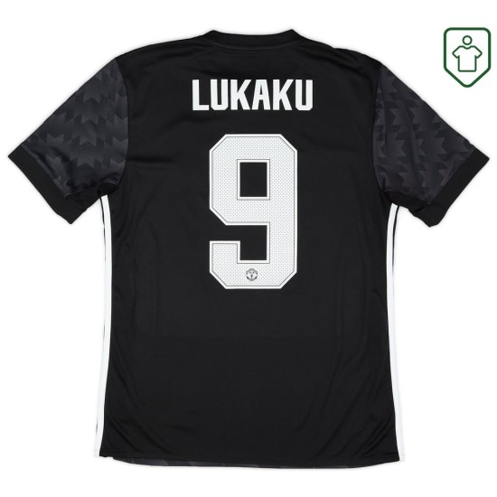 Camiseta retro visitante hombre Manchester United 2017/18 Lukaku #9 Camiseta retro visitante hombre Manchester United 2017/18 Lukaku #9
