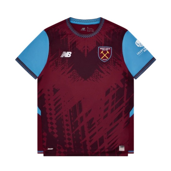 Camiseta de Local Sin Patrocinador West Ham United 2026/27 para Niño Camiseta de Local Sin Patrocinador West Ham United 2026/27 para Niño