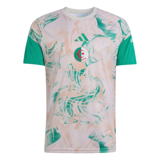 Camiseta pre partido visitante Argelia 2026 Copa del Mundo hombre Camiseta pre partido visitante Argelia 2026 Copa del Mundo hombre