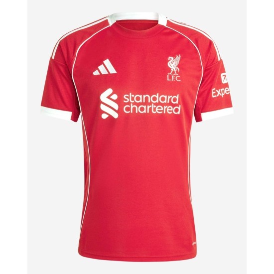 Camiseta Local Liverpool Niño 2025/26 Camiseta Local Liverpool Niño 2025/26