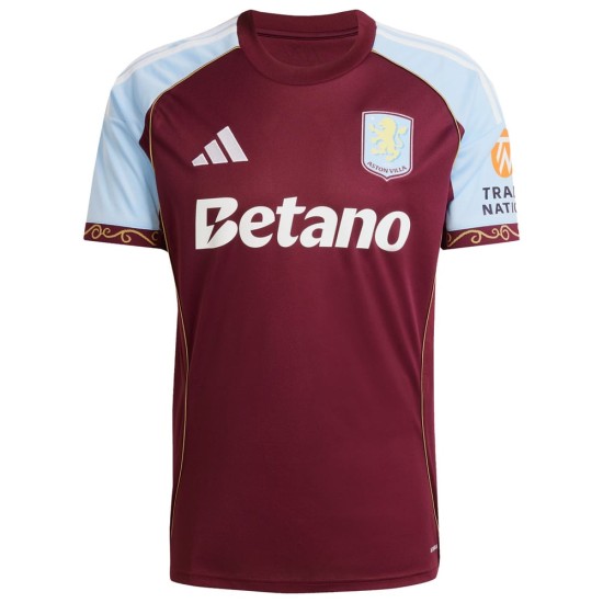 Camiseta Local Aston Villa 2025/26 Hombre Camiseta Local Aston Villa 2025/26 Hombre
