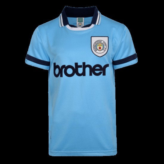 Camiseta Retro de Local Manchester City 1994 para Hombre Camiseta Retro de Local Manchester City 1994 para Hombre