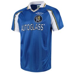 Camiseta Retro Final ECWC Chelsea 1998 para Hombre