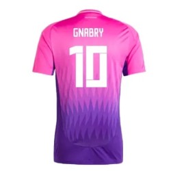 Camiseta de visitante GNABRY Alemania 2024 para niños