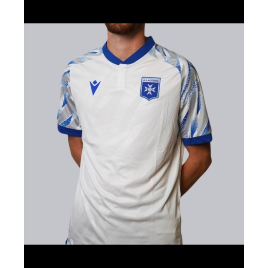 Camiseta de calentamiento tercera AJ Auxerre 2025/26 hombre - Blanca