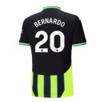 Camiseta de visitante BERNARDO Manchester City 2024/25 para niños