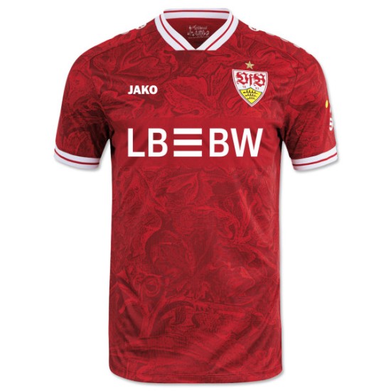 Camiseta Segunda VfB Stuttgart 2025/26 Niño