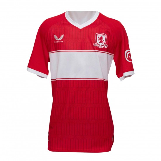 Camiseta Local Mujer Middlesbrough 2025/26 Sin Estampado