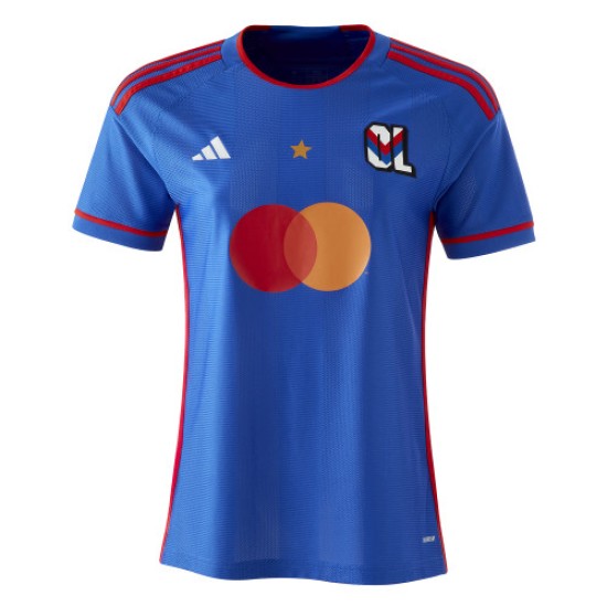 Camisa de visitante para mujer OL 2023/24 Camisa de visitante para mujer OL 2023/24
