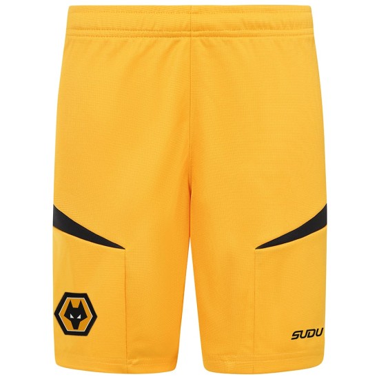 Pantalones cortos de casa de niño Wolverhampton Wanderers 2024/25