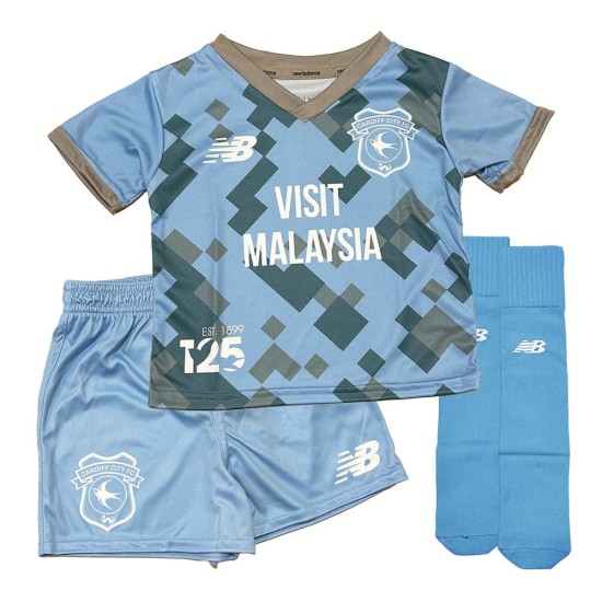 Kit Tercero de Cardiff City 2024/25 para Niños