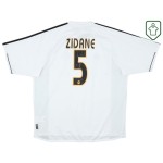 Hombre Camiseta retro local Real Madrid 2003/04 Zidane #5