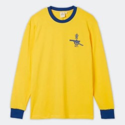 Camiseta Retro de Visitante de Manga Larga Arsenal 1971 para Hombre