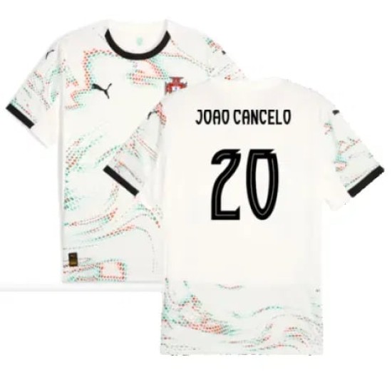 Camiseta de visitante JOAO CANCELO Portugal 2025/26 para hombres Camiseta de visitante JOAO CANCELO Portugal 2025/26 para hombres