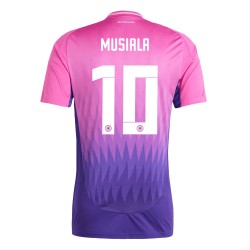 Jamal Musiala #10 Alemania Camiseta de Visita EURO 2024
