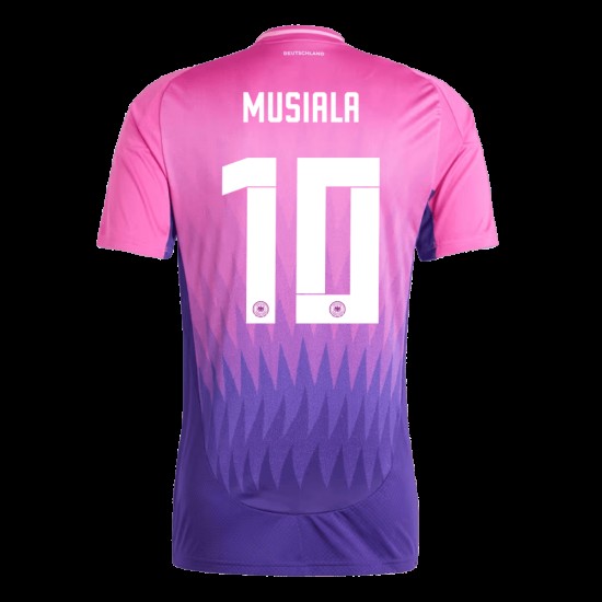 Jamal Musiala #10 Alemania Camiseta de Visita EURO 2024