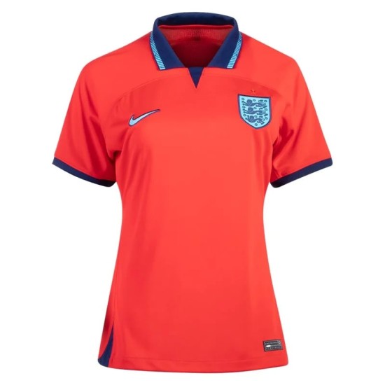Camiseta Femenina Inglaterra de Visita Mundial 2022