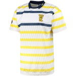 Camiseta retro visitante Escocia 1990 para hombre