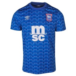 Camiseta de calentamiento local Ipswich Town 2025/26 niño