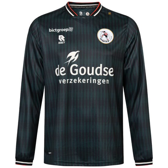 Camiseta de Manga Larga de Visitante Sparta Rotterdam 2026/27 para Hombre Camiseta de Manga Larga de Visitante Sparta Rotterdam 2026/27 para Hombre