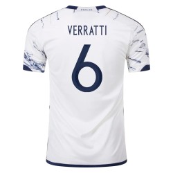 Italia #6 Marco Verratti Camiseta de Visita 23/24