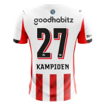 Mujer PSV 2025/26 Camiseta Local Champion #27