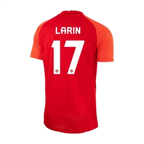 Cyle Larin #17 Canadá Camiseta de Local Mundial 2022
