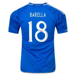 Italia #18 Nicolo Barella Camiseta de Local 23/24
