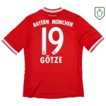 Camiseta retro Bayern Múnich 2013/14 local para hombre Götze #19 Camiseta retro Bayern Múnich 2013/14 local para hombre Götze #19