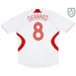 Camiseta retro visitante hombre Liverpool 2007/08 Gerrard #8 Camiseta retro visitante hombre Liverpool 2007/08 Gerrard #8