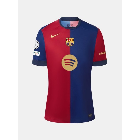 Camiseta de casa UCL de mujer FC Barcelona 2024/25