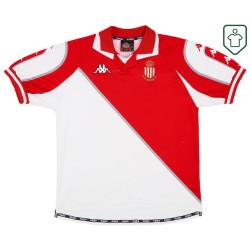 Hombre Camiseta retro local AS Monaco 1998/99
