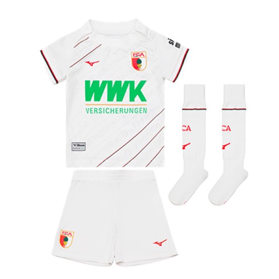 Kit infantil FC Augsburg 2024/25 hogar
