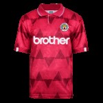 Camiseta Retro de Visitante Manchester City 1989 para Hombre