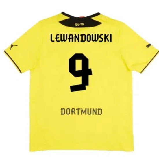 Camiseta de casa LEWANDOWSKI BVB Borussia Dortmund 2013/14 para hombres