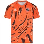 Camiseta de calentamiento tercera de hombre Sheffield United 2025/26 - Naranja Camiseta de calentamiento tercera de hombre Sheffield United 2025/26 - Naranja