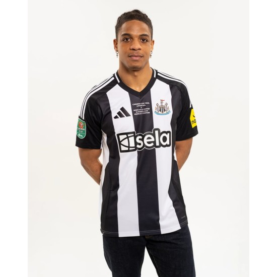 Camiseta de los ganadores de la Carabao Cup Newcastle United 2025 Hombre Camiseta de los ganadores de la Carabao Cup Newcastle United 2025 Hombre