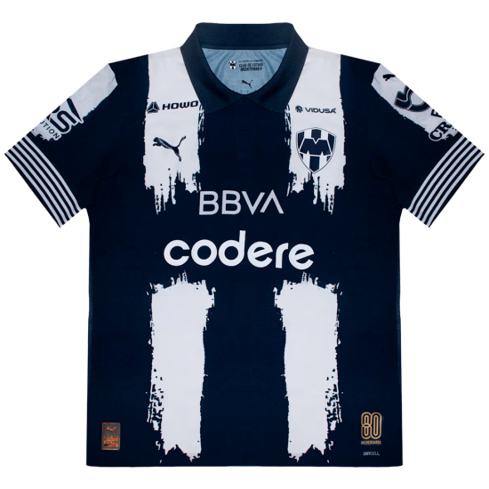 Niño Monterrey FC 2025 Camiseta 80 Aniversario