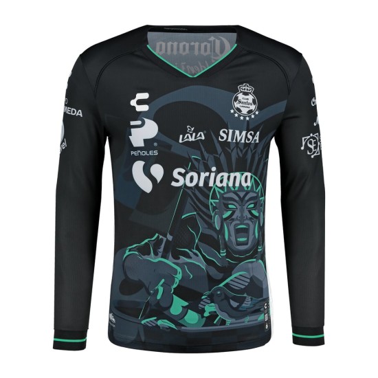 Camiseta Hombre Santos Laguna 2024/25 Tercera Manga Larga Camiseta Hombre Santos Laguna 2024/25 Tercera Manga Larga