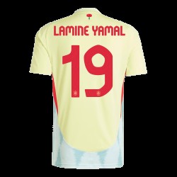 LAMINE YAMAL #19 España Camiseta de Visita EURO 2024